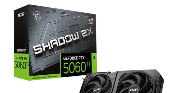 ※めい※ 【未開封品】 MSI RTX 5060 Ti GeForce RTX™ 5060 Ti 8G SHADOW